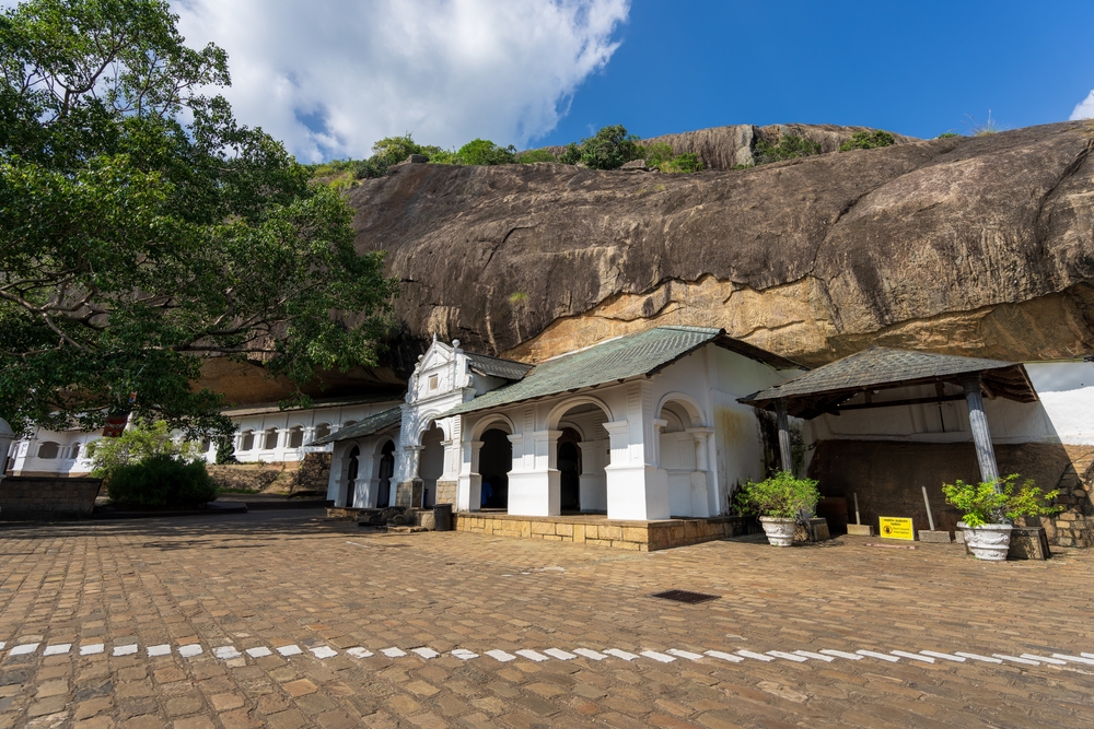 A,View,Of,The,Dambulla,Cave,Temple(golden,Temple,Of,Dambulla),