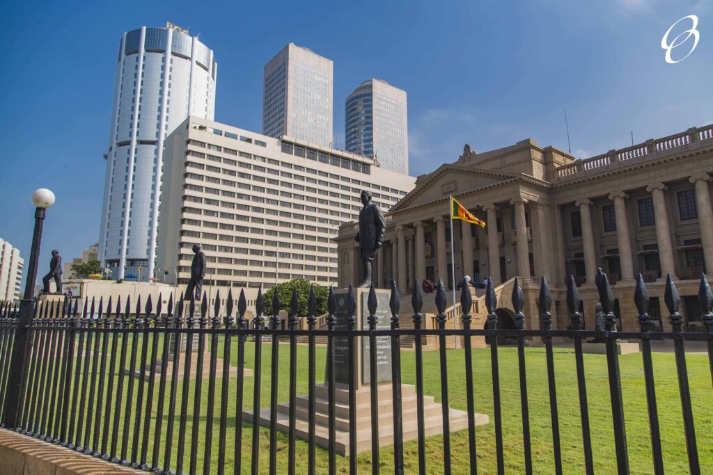 View at Old Parliament Building in Colombo, Sri Lanka