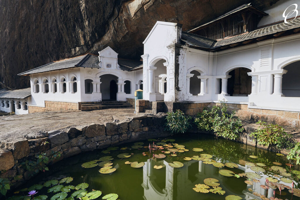 Cave temple complex near Dambulla city, Sri Lanka