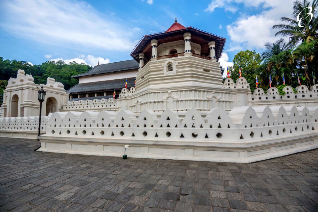 Temple of the Sacred Tooth Relic in Sri Lanka