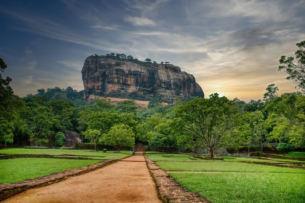 Sigiriya,Rock,Fortress,Near,Dambulla,,Sri,Lanka