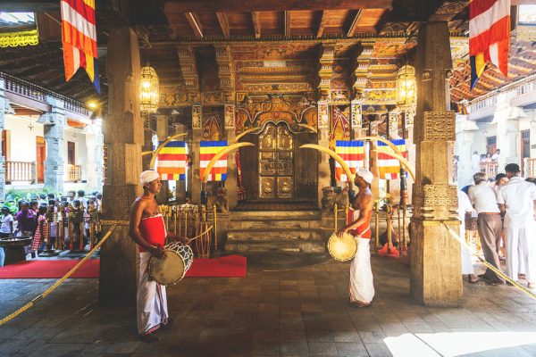Evening Ceremony at Temple of the Tooth